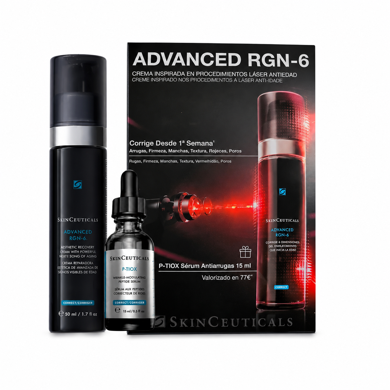 Pack Advanced RGN-6 crema + sérum P-TIOX