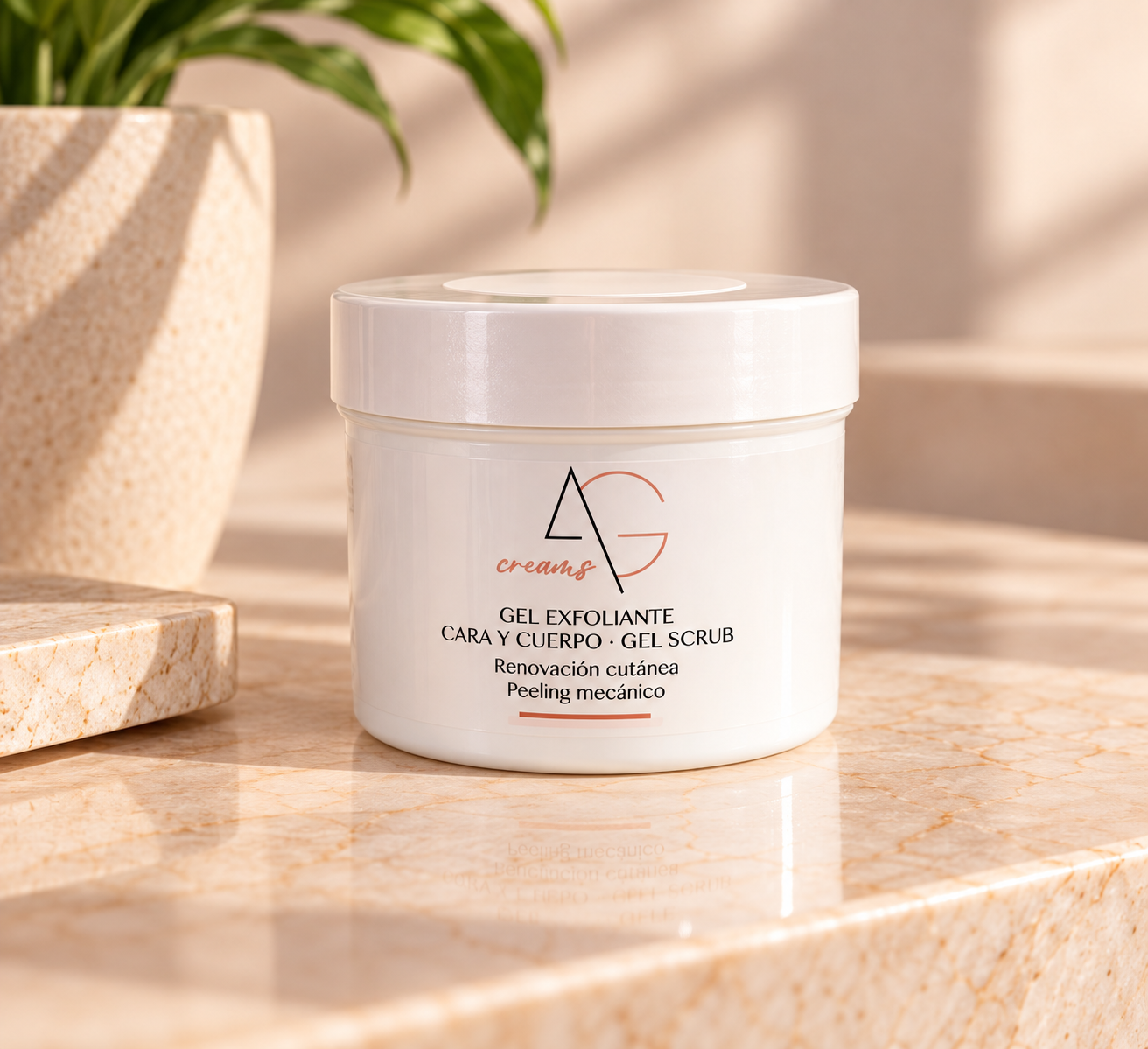 Gel exfoliante cara y cuerpo